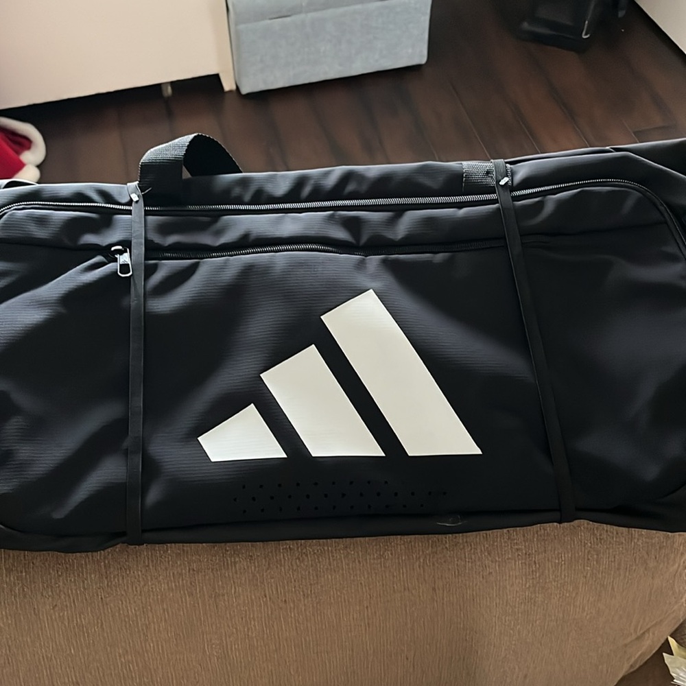 Adidas Defneder 5 Large Duffel Bag - Black Color